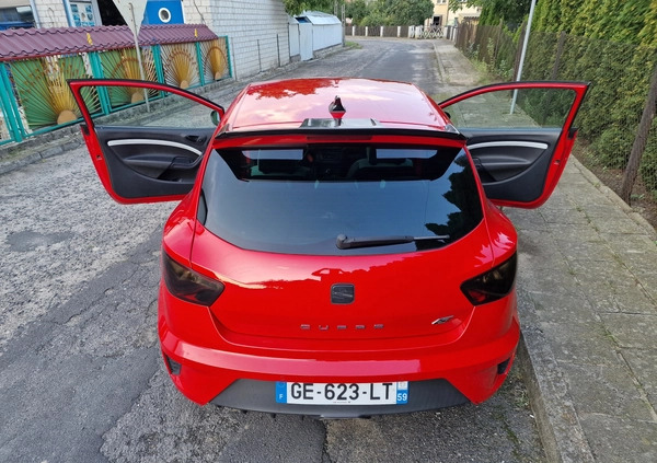 Seat Ibiza cena 23900 przebieg: 127275, rok produkcji 2013 z Lubin małe 781